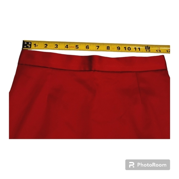 DOLCE & GABBANA RED MINI SKIRT SIZE 40 US Size 4 - Picture 3 of 15